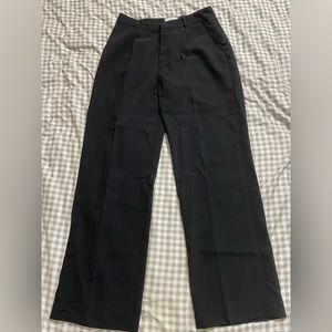 Relaxed Fit Black Pants